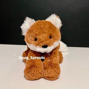 AUTHENTIC‼️ NWT Jellycat medium smudge fox- FAST SHIPPING